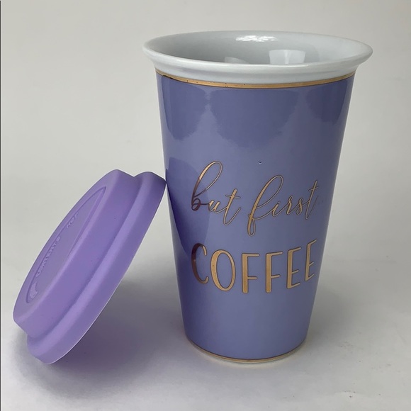 But First Coffee Travel Mug - Picture 4 of 6